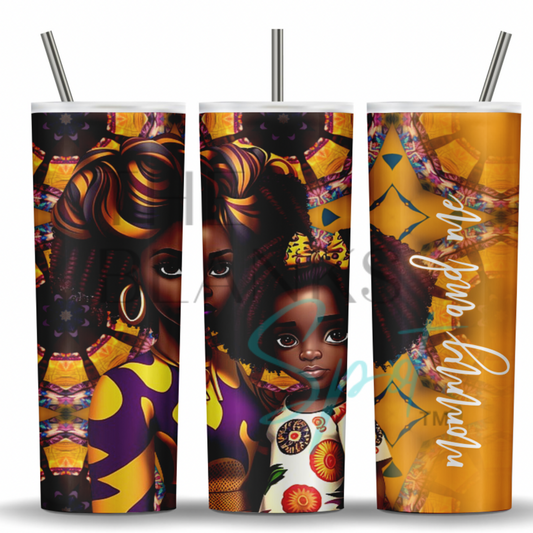 Mommy and Me Tumbler Wrap (Digital Design)