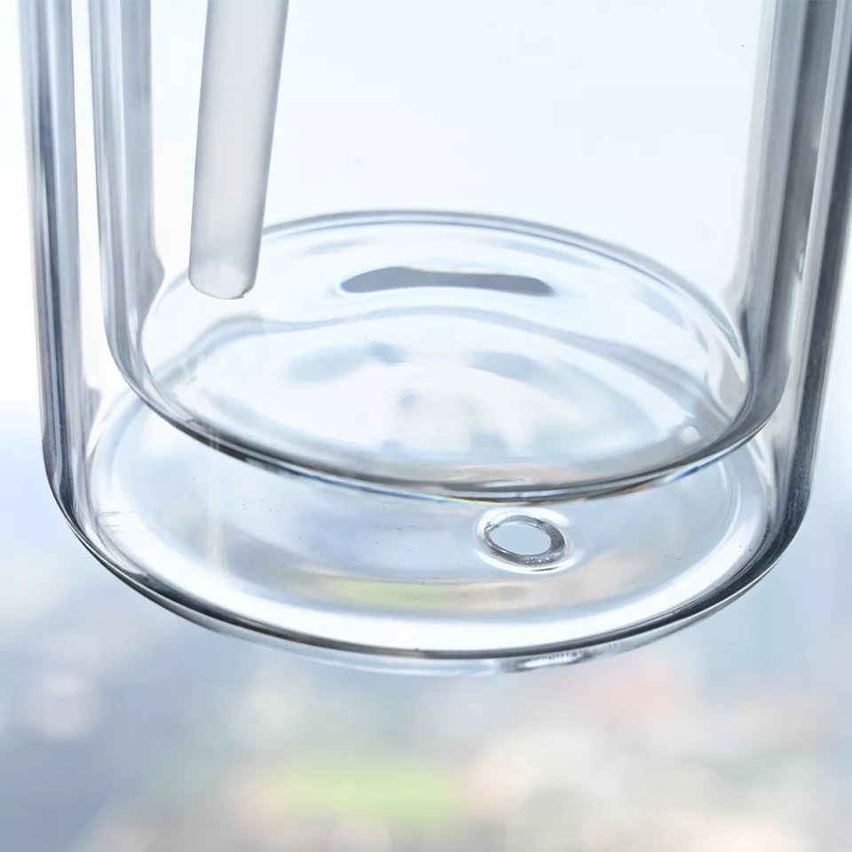 Snow Globe Glass Sublimation Jar (15oz)
