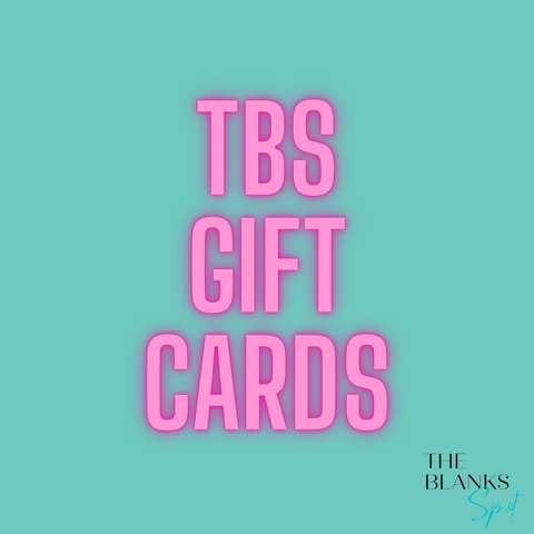 TBS GIFT CARDS