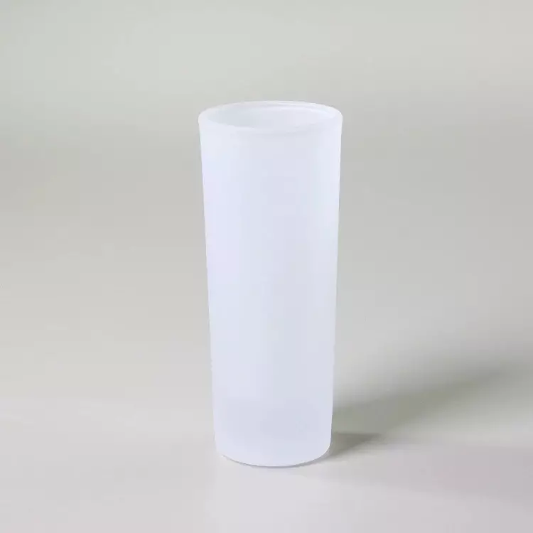 3oz Gradient Colorful Bottom Frosted Sublimation Shot Glass